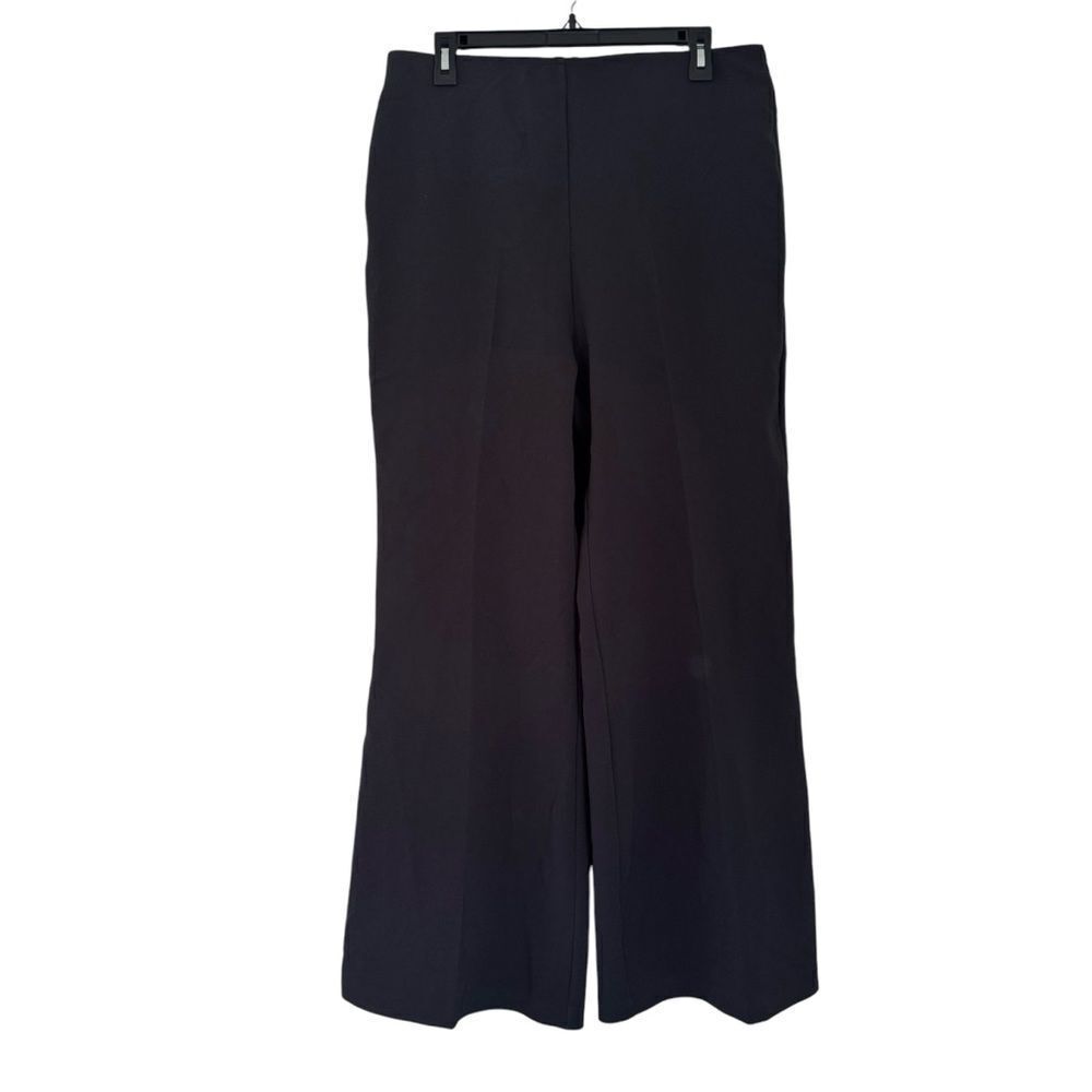 Urban Outfitters Black Elastic Waistband Pull on Wide Leg Pants Size 14